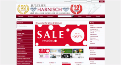 Desktop Screenshot of juwelier-harnisch.com